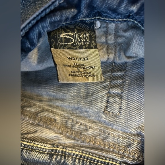 Silver Jeans Women's Blue Denim Jeans - Picture 4 of 7